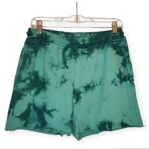 Universal Studios Minions Tie Dye Green Shorts